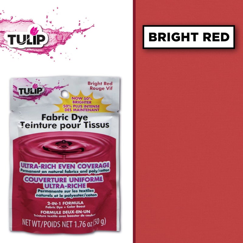TULIP Fabric Dye 42740 Fdy Opstk Hot Bright Red, As Detailed - Image 3